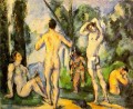 Baigneurs 2 Paul Cézanne Nu impressionniste